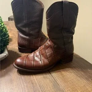 Tecovas | Shoes | Tecovas Walnut Alligator Cowboy Boots  display picture 1